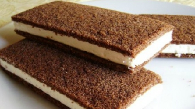 Merendine fetta al latte fatte in casa