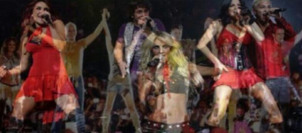 Banda RBD, finalizada em 2008, mas que ainda atrai fãs em todo o mundo Banda RBD, finalizada em 2008, mas que ainda atrai fãs em todo o mundo