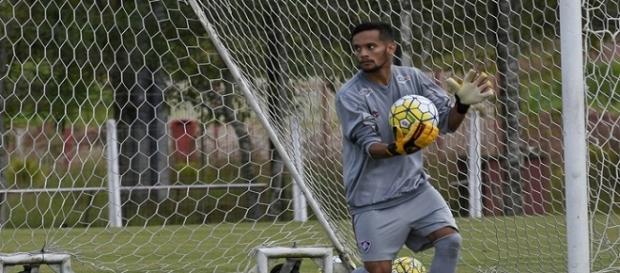 Com Scarpa dando de goleiro em recreativo, Flu encerra preparação para domingo (Foto: Mailson Santana/Divulgação FFC) Com Scarpa dando de goleiro em recreativo, Flu encerra preparação para domingo (Foto: Mailson Santana/Divulgação FFC)