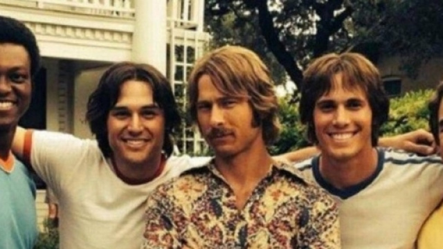 I personaggi principali del film, da sinistra Ernest James, Ryan Guzman, Glen Powell, Blake Jenner, Temple Baker