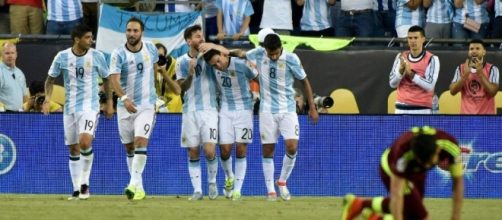 Argentina goleó a Venezuela en Boston y avanzó a las semifinales de la Copa América Centenario