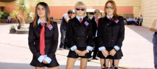 Nos bastidores da novela Rebelde Nos bastidores da novela Rebelde