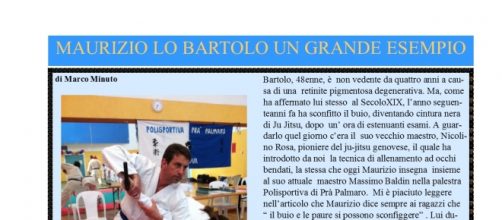 La pagina di SturlaNews2016 dedicata a Maurizio Lo Bartolo