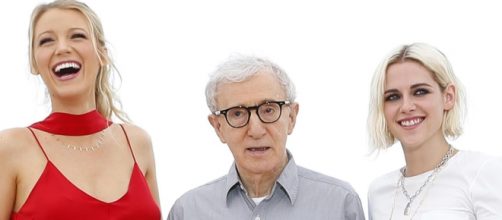 Woody Allen con le sue due muse