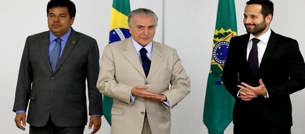 O presidente interino Michel Temer O presidente interino Michel Temer