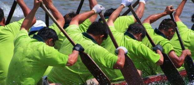 Une grande compétition de Canoe Kayak Une grande compétition de Canoe Kayak