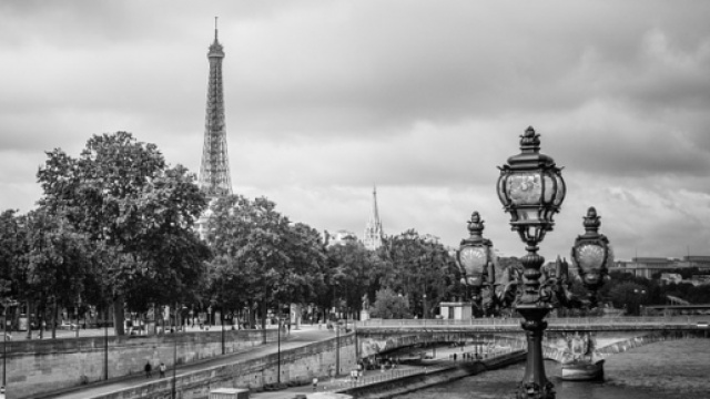 Foto delle Senna a Parigi vista dal ponte