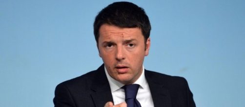 Il Presidente del Consiglio Matteo Renzi.