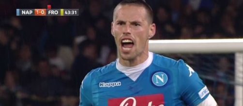 Marek Hamšík, centrocampista del Napoli.