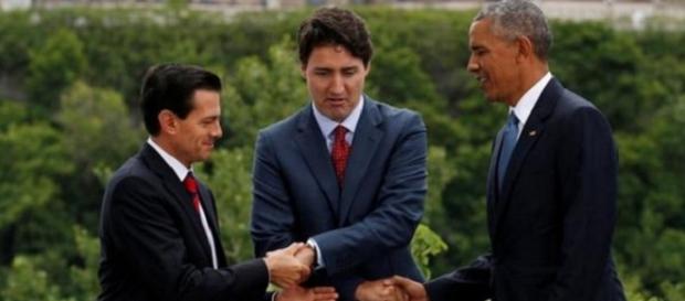 Enrique Peña-Justin Trudeau-Barack Obama Enrique Peña-Justin Trudeau-Barack Obama