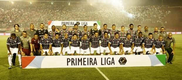 Fluminense, campeão da Primeira Liga em 2016 (Foto: Futebol Interior) Fluminense, campeão da Primeira Liga em 2016 (Foto: Futebol Interior)