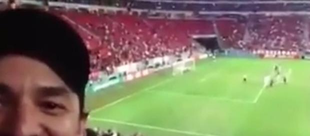 Vídeo de flamenguista em cobrança de Alan Patrick viraliza nas redes sociais Vídeo de flamenguista em cobrança de Alan Patrick viraliza nas redes sociais
