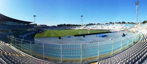 Lo Stadio 'Adriatico - Cornacchia' di Pescara.