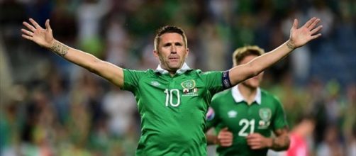 Robbie Keane è la stella dell'Irlanda