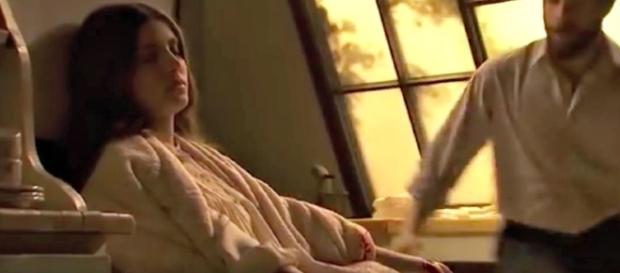 Il Segreto, Amalia tenta il suicidio Il Segreto, Amalia tenta il suicidio