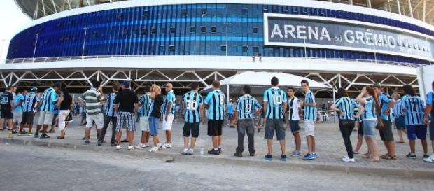 Negociação pode fazer com que a Arena seja definitivamente do Grêmio Negociação pode fazer com que a Arena seja definitivamente do Grêmio