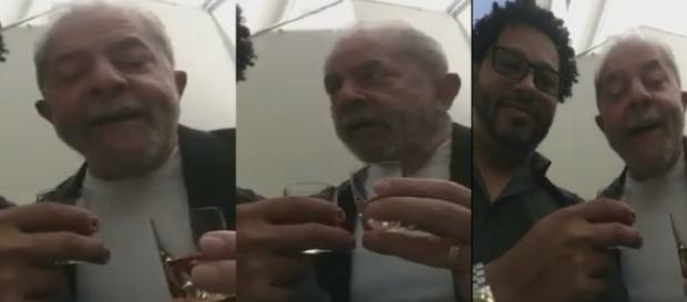 Vídeo mostra Lula mandando chupar porque é doce Vídeo mostra Lula mandando chupar porque é doce