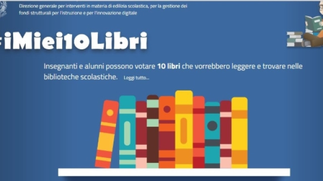come fare per votare il concorso i miei10 libri