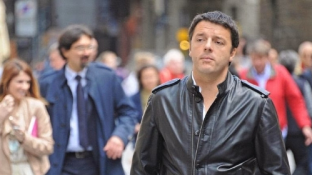 Foto del Presidente del consiglio Matteo Renzi