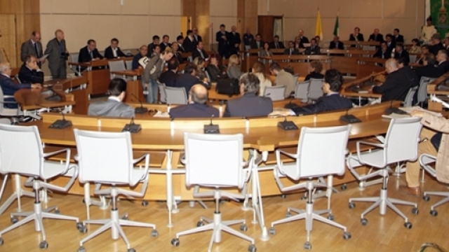 Un'immagine dell'assemblea consiliare del Vermexio