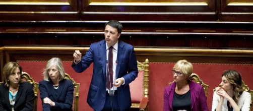 Il presidente del Consiglio, Matteo Renzi