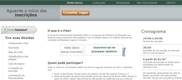 As inscrições para a segunda edição do Fies 2016 deverão ser feitas somente pela internet. As inscrições para a segunda edição do Fies 2016 deverão ser feitas somente pela internet.
