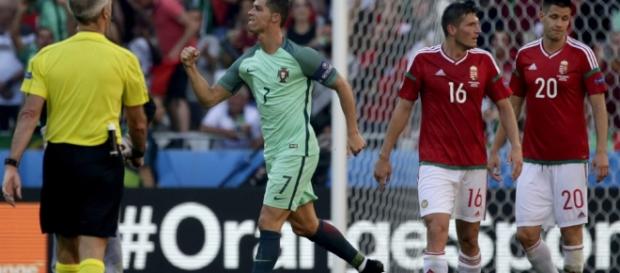 Con la destacada actuación de Cristiano Ronaldo, Portugal avanzó a octavos de final en la Eurocopa Con la destacada actuación de Cristiano Ronaldo, Portugal avanzó a octavos de final en la Eurocopa