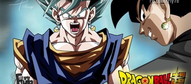 Dragon Ball Super: Vegetto SSJ Dios Azul y Black Dragon Ball Super: Vegetto SSJ Dios Azul y Black
