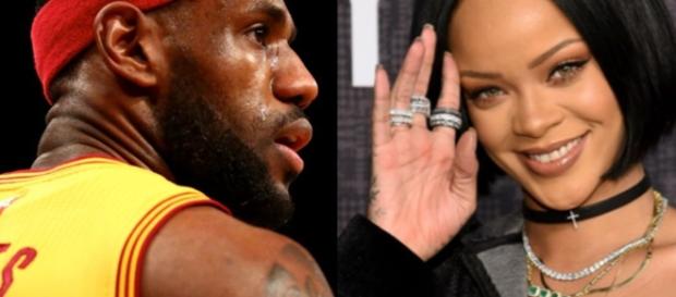 Rihanna posts photos on Instagram of her crush LeBron James Rihanna posts photos on Instagram of her crush LeBron James