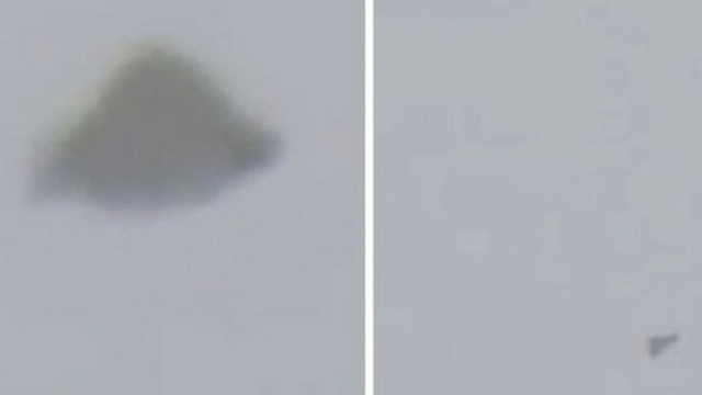 Ufo a forma di piramide avvistato in Canada
