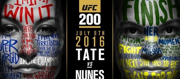 Foto: Divulgação pôster UFC 200 Foto: Divulgação pôster UFC 200