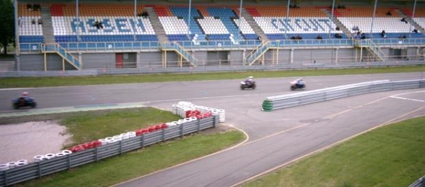 Vista de la tribuna del Circuito de Assen Vista de la tribuna del Circuito de Assen