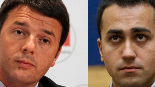 Il Premier Matteo Renzi e Luigi Di Maio