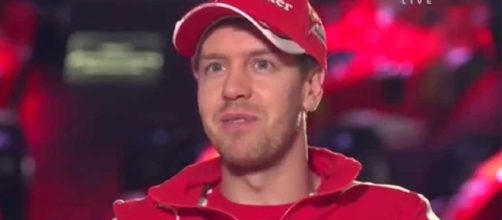 Sebastian Vettel, pilota della Ferrari.