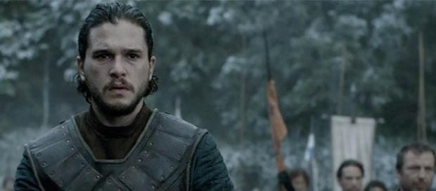 Jon Snow em "A Batalha dos Bastardos" de Game of Thrones. Jon Snow em "A Batalha dos Bastardos" de Game of Thrones.