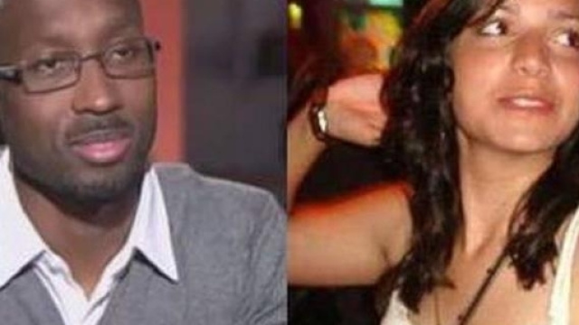 Rudy Guede, in permesso premio nel week-end, e Meredith Kercher, la ragazza per il cui omicidio è stato condannato