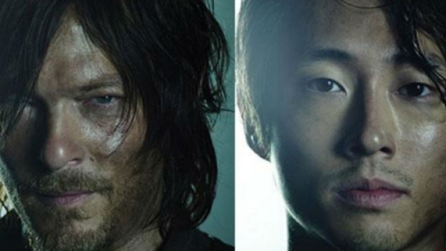 immagine: Daryl e Glenn di The Walking Dead.