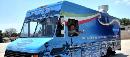 Emanuele Filiberto, street food, pasta, California, food truck