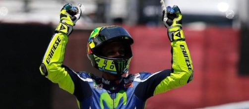 Week end negativo per il campione Valentino Rossi