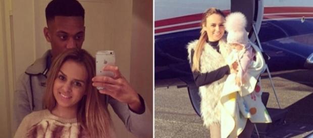 Anthony Martial's wife's holiday Anthony Martial's wife's holiday