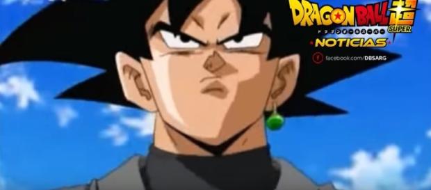 Black en su pelea contra Goku en el pasado Black en su pelea contra Goku en el pasado