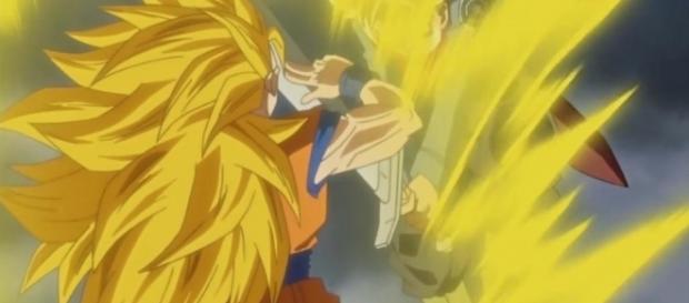 GOKU SSJ3 VS TRUNKS DEL FUTURO GOKU SSJ3 VS TRUNKS DEL FUTURO