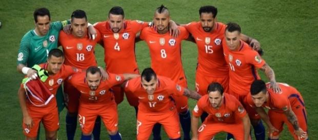 Seleção Chilena campeã da Copa América Seleção Chilena campeã da Copa América