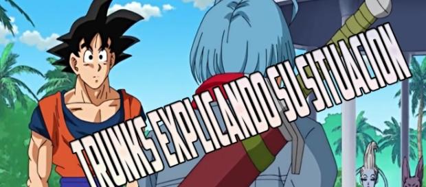 Trunks explica quien es el nuevo enemigo Trunks explica quien es el nuevo enemigo