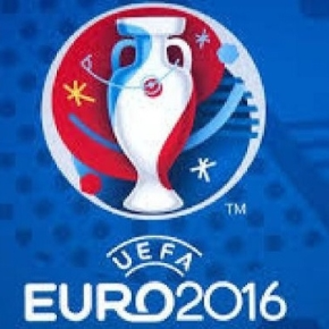 Il logo ufficiale degli Europei 2016