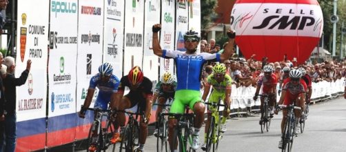 La vittoria di Sonny Colbrelli al Gp di Prato