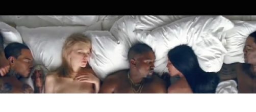 Video Kanye West Famous: Vip senza veli