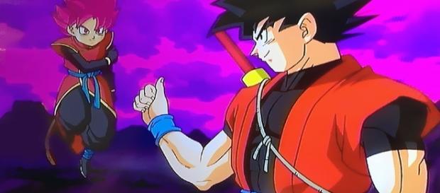 Goku Xeno, nueva version Dragon Ball Heroes. Goku Xeno, nueva version Dragon Ball Heroes.