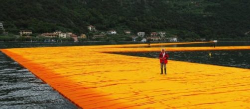 The Floating Piers di Christo: tutto pronto sul lago di Iseo - estetica-mente.com