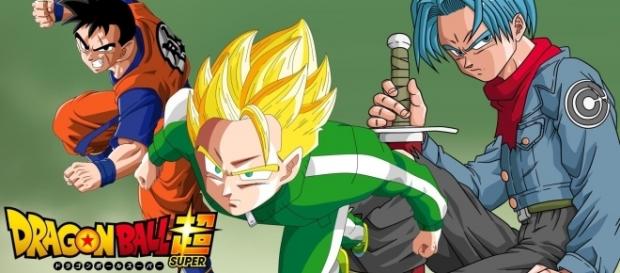 Imagen con Trunks y Gohan del futuro y presente Imagen con Trunks y Gohan del futuro y presente